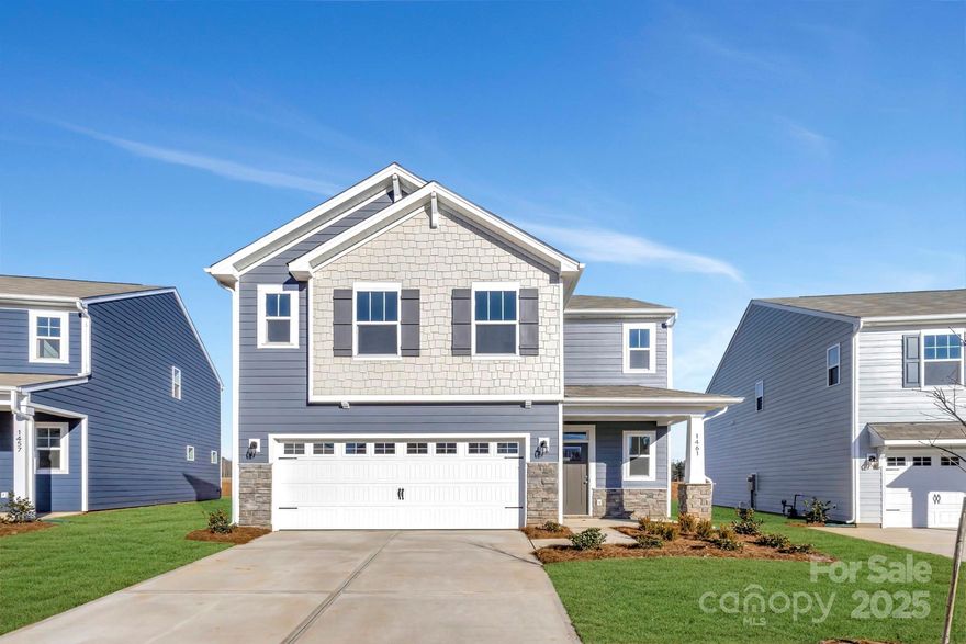 Welcome to the Bartlett! From your front porch you'll walk into a welcoming foyer that opens up into your living area. The main level is finished with easily maintainable EVP flooring that helps make cleaning a breeze! The family room is spacious & open with easy access to the kitchen. The kitchen house stainless steel appliances, a kitchen island & sizeable walk-in pantry. Just out back is an extended patio, perfect for family gatherings. Upstairs is a spacious loft, 2 additional bedrooms & an additional bathroom before heading into the Owners suite. This suite features a tray ceiling, natural lighting & plenty of space for furniture. The ensuite includes a gorgeous walk-in tiled shower, dual vanity & private toilet area. To finish this level is an upper level laundry room. You won't want to miss this home!