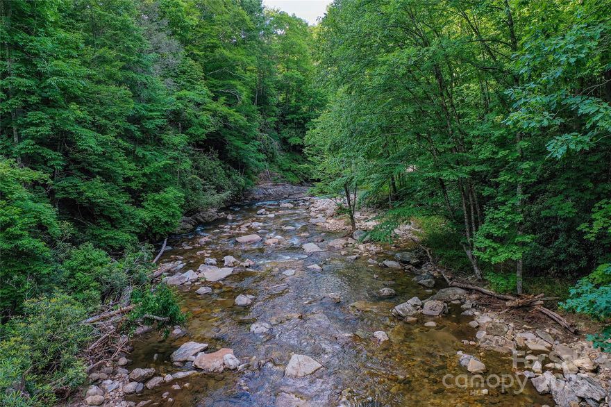 Trout River Fishing & Mountain Lovers—This 3.05-acre lot with nearly 400' of frontage on the Tuckasegee River is for you! Easy access from Hwy 107. Enter through the charming covered bridge and follow paved roads to your future retreat. Waterdance offers natural beauty, a strong HOA, a new community water system, and fire hydrants throughout. Enjoy the riverside pavilion for picnics, or head to the mountaintop “clubhouse” with breathtaking long-range views. Fly-fishing, trails, and cool mountain breezes make this a nature lover’s dream. Located just 15 minutes to Cashiers, 30 minutes to Highlands, 5 minutes to Lake Glenville, and a little over an hour to Asheville and its regional airport. Waterdance isn't just a neighborhood—it’s a lifestyle designed for multi-million-dollar homes and extraordinary living. Don’t miss your chance to build your dream home in this one-of-a-kind mountain community. Schedule your showing today and start your journey in Waterdance!
