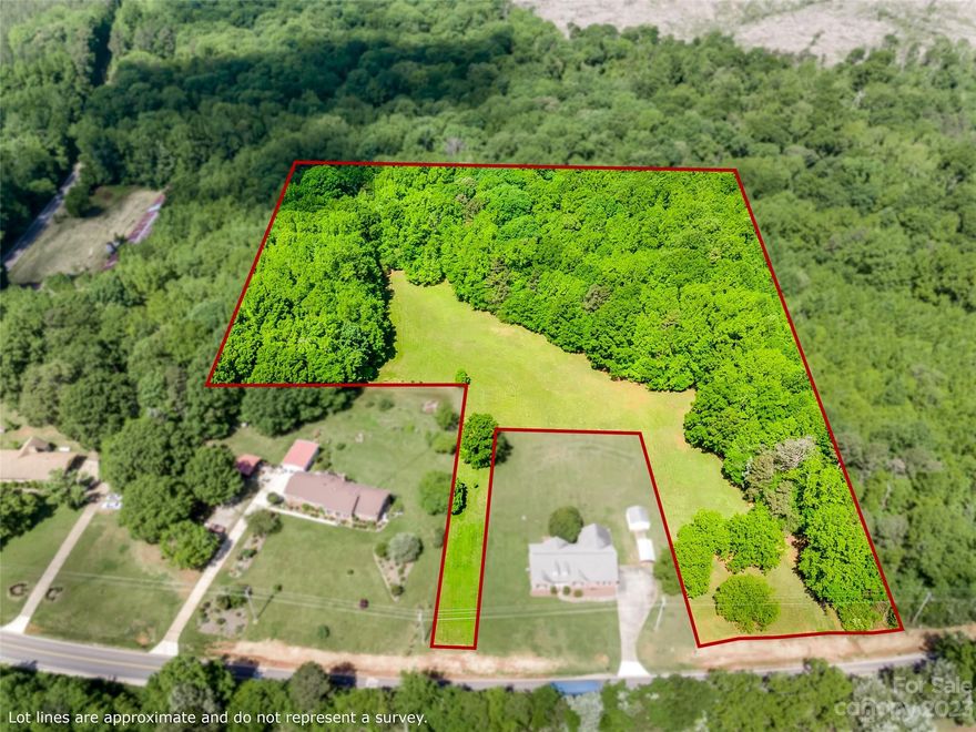 You will not want to miss seeing this beautiful and quiet 8.53 flat acre lot nestled back off the road. There are approximately 2.5 acres of cleared pasture.  There is a small pond in the back left corner of the property.  Only Minutes from Historic Old Waxhaw,  Restaurants and Shopping.