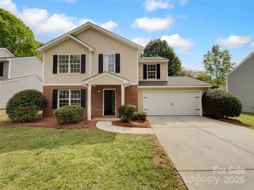 Seller may consider buyer concessions if made in an offer. Check out this stunner! This home has Fresh Interior Paint, New flooring throughout the home. Discover a bright interior tied together with a neutral color palette. Step into the kitchen, complete with an eye catching stylish backsplash. Head to the spacious primary suite with good layout.  The primary bathroom features plenty of under sink storage waiting for your home organization needs. Take it easy in the fenced in back yard. The sitting area makes it great for BBQs! Don't wait! Make this beautiful home yours.