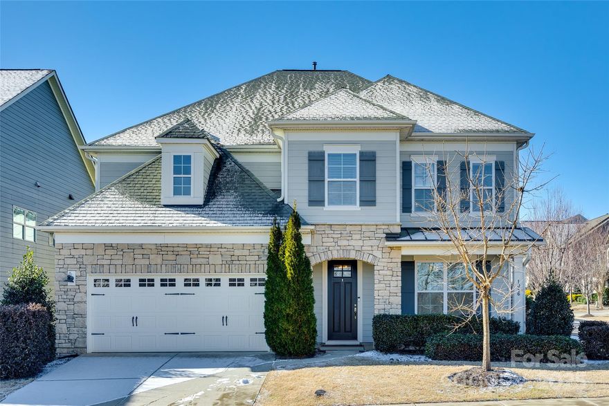 Welcome to this stunning 5-bedroom, 4-bathroom single-family home in the highly sought-after Brayden community. Boasting fresh paint and new carpet, this home is truly move-in ready. The main floor features a guest bedroom with a full bath, perfect for visitors, as well as a dedicated home office for remote work or study. Enjoy an open layout with engineered hardwoods throughout and a central vacuum system for easy maintenance. Step outside to relax on the screened-in porch, entertain on the beautiful travertine patio, or let pets roam free in the fenced backyard. Located in a walkable neighborhood with trails and ponds, you'll love the convenience of being just steps from the community pool and local dining options. This home offers the perfect combination of style, comfort, and convenience. Don’t miss out—schedule your tour today!