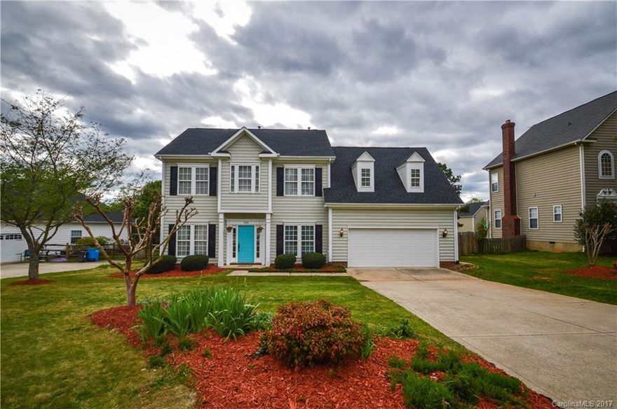 Fresh Paint, a BRAND NEW HVAC system and other improvements make this home ideal for anyone looking to make a move. With three bedrooms and a bonus room that could be used for a fourth, there is plenty of space throughout. A screened in back porch on a nice, level lot, makes relaxing in the back yard easy and fun. The neighborhood has walking trails, two ponds and a playground.