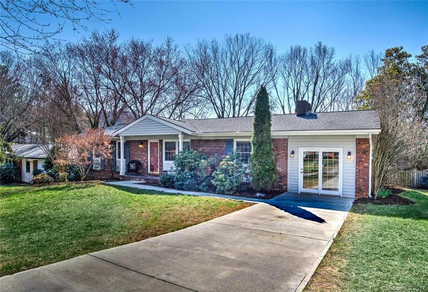 Beautifully Maintained 5 BR, 3 Bath Home Located in a Desirable North Asheville Neighborhood. Nicely Situated at the End of a cul-de-sac. This Light filled Home Features Gleaming hardwood floors, Large Updated kitchen w/ a Wonderful Work Space & Lots of Storage. Snuggle up by the Cozy fireplaces in the Living Room & Master. This Wonderful Home has Plenty of Room for Your Family to Grow & is Great for Entertaining. Level Lot w/Mature Landscaping & Fenced Yard to Creates A Lovely Private Backyard