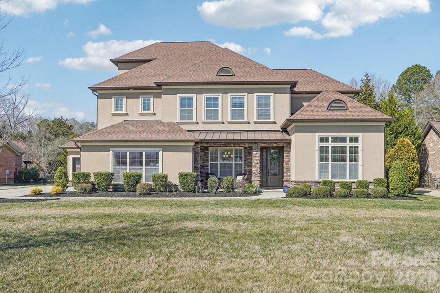 Welcome to 804 Crooked River Drive in Weddington Trace — a refined, one-owner residence offering space, flexibility, and everyday comfort in one of Weddington’s most established communities.

From the moment you arrive, the curb appeal and setting signal quality — enhanced by a new roof installed in 2025. Inside, a well-designed floor plan unfolds with gracious formal spaces ideal for hosting, balanced by relaxed living areas designed for daily life. The sun-filled dining room creates an elegant backdrop for gatherings, while the expansive family room invites conversation and connection.

At the center of the home, the kitchen delivers generous counter space, abundant cabinetry, and effortless flow into the breakfast area and family room — perfect for entertaining without missing a moment. A private main-level study offers flexibility for a home office or quiet retreat. Also on the main level, a bedroom with an en suite bath provides ideal accommodations for guests or extended stays.

Upstairs, spacious secondary bedrooms offer comfort and privacy. The primary suite serves as a peaceful sanctuary, complete with room for a sitting area, a well-appointed bath, and dual closets designed for organization and ease. A third-floor bonus room adds valuable versatility — perfect for a media room, fitness space, or additional lounge area.

Recent improvements include new carpeting and fresh interior paint completed in January 2026, creating a move-in-ready feel throughout.

The backyard offers space to elevate your outdoor living — whether envisioning a future patio, fire feature, or outdoor kitchen. Located directly across from community pool and tennis amenities and just minutes from premier shopping, dining, and top commuter routes, this address blends convenience with established charm.

For buyers seeking thoughtful design, meaningful updates, and a desirable Weddington setting, this residence delivers. Schedule your private showing and experience the lifestyle that awaits.