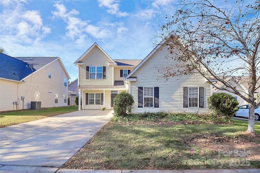 Seller motivated! $3,500 in seller credits with acceptable offer.  Nestled in the vibrant & rapidly growing community of Locust, this stunning 4-bedroom, 3.5-bathroom home is truly move-in ready. Brand new HVAC, fresh paint throughout, & newly installed flooring that adds a touch of modern elegance leaves you wanting for nothing. Spacious primary suite is a sanctuary featuring dual his and hers closets, offering ample storage space. The thoughtfully designed layout includes a Jack & Jill setup perfect for shared living, while additional bedroom boasts its own private en-suite bath, ideal for guests or family members seeking extra privacy. Completing this impressive property is a spacious floor plan, home office or separate flex space and a two-car garage for added convenience. Situated close to all that Locust has to offer, this home perfectly combines comfort, style, and accessibility. Low HOA fees & neighborhood pool!  Don’t miss your chance to make this beautiful property your own!