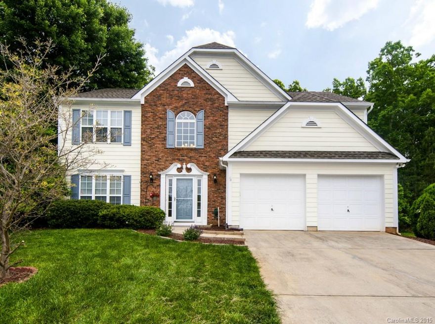 Great location! Meticulously maintained home in desirable lake access Harbor Club neighborhood. Culdesac lot is 300 yards from lake Wylie. Near Copperhead island, McDowell nature preserve & Charlotte Premium Outlets. Seasonal water views of Lake Wylie.  Recent upgrades include new roof, HVAC, stainless steel appliances, double dual fuel oven, hardwoods, tile, granite countertops, heavy crown molding. Private fenced yard w fireplace & large shed. Neighborhood has private/day boatslips available.