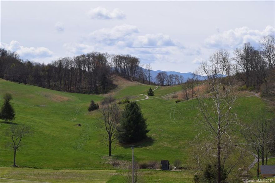 Sale includes approx. 36 acres of pin # which use to be a golf course. Estate lots would fit well with existing lot structure. Wonderful views. Great location for owners working in Asheville or nearby..