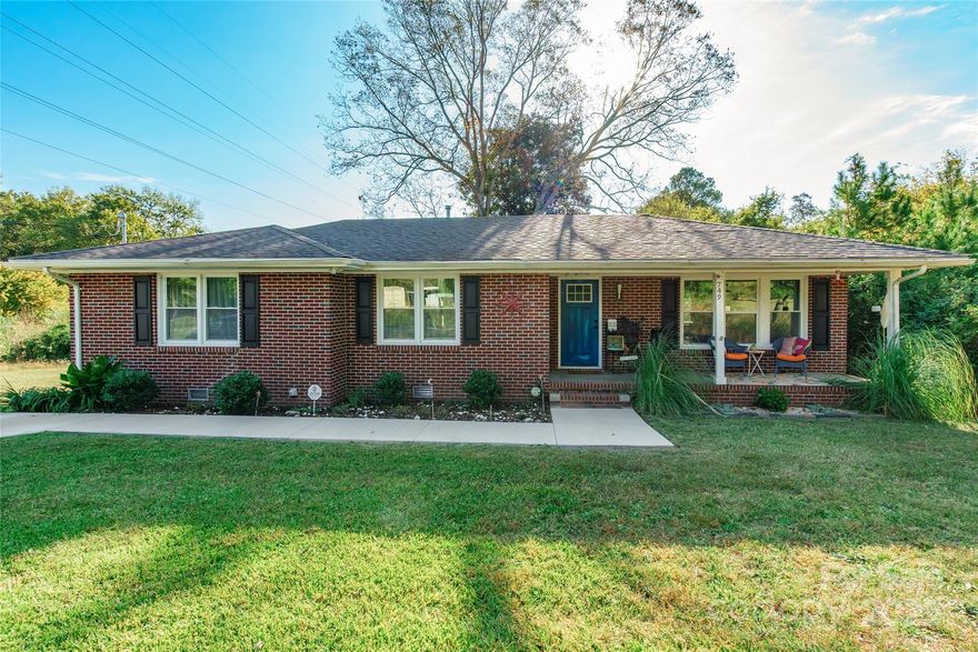 Step inside this stunning 3-bedroom, 2-bath home offering approximately 1,330 square feet of open-concept living. Flooded with natural light from numerous windows, the open floor plan creates an inviting space perfect for relaxing or entertaining. The updated kitchen features new stainless steel appliances, granite countertops, and a stylish tile backsplash.

The primary suite includes two generous closets and a beautifully refreshed bathroom. Additional highlights include an HVAC system that’s only about four years old, a washer and dryer that remain with the home, and a large 12x20 storage building—ideal for hobbies, tools, or extra storage.

Situated on a quarter-acre lot, this move-in ready home blends comfort, modern finishes, and convenience in one perfect package.