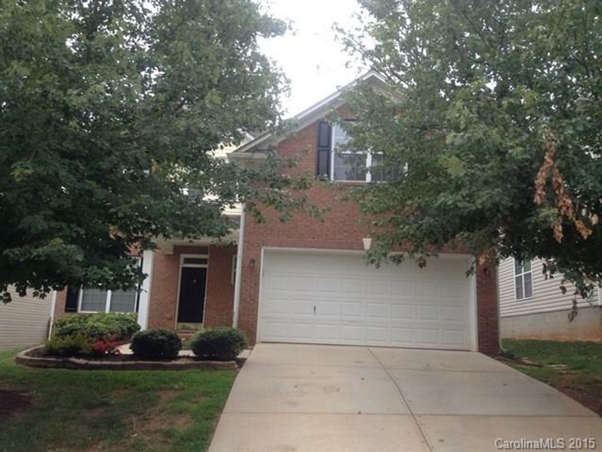 This 1,525 sq. ft. 2 story home has 4 bedrooms, 2.5 bathrooms, bonus room and a loft area. It features an open floor plan, trey/coffered ceilings and  hard wood floors. The eat in kitchen has a breakfast bar. There is also a formal dining room. The master suite has a walk in closet and the master bath has dual sinks, an over sized tub and separate shower. Enjoy entertaining indoors near the cozy fireplace, or outside on the rear patio. This home is move in ready!