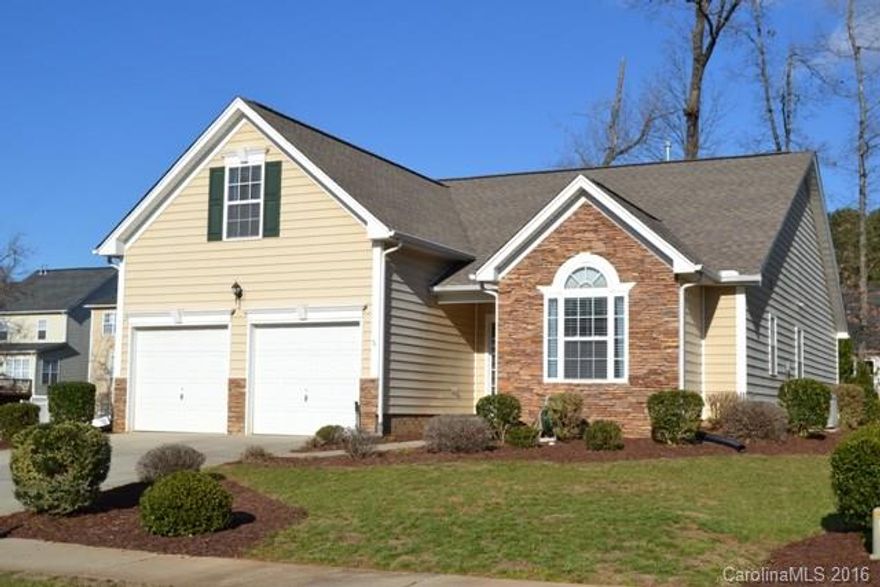 This one will not last long!  All living on main level except for bonus room upstairs.  Split bedroom plan with three bedrooms, two baths.  Large great room, spacious kitchen and eating area.  Awesome screen porch and patio, double garage, full irrigation.  Easy stroll to LA Fitness, shopping and restaurants.  Very close to hospital and medical facilities.