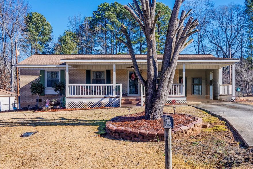 Welcome to your new, well-maintained, ranch retreat! This 2-bedroom, 2-bathroom single floor home is delightfully located in a desirable neighborhood close to the heart of historic Lancaster, SC. It's close to schools, parks, shopping, and dining making every day errands a breeze. The single floor, ranch layout is ideal for easy living eliminating the hassle of stairs which makes it perfect for anyone seeking convenient access to all areas of the house. The fully redesigned Laundry Room, off the carport, is truly a special area with ample custom, built-in cabinets for storage. Backyard is fully fenced in with chain-link. Building/workshop in backyard has electricity ran to it. Start off 2025 the right way and make this home yours with all of its phenomenal qualities. Schedule a showing today!
