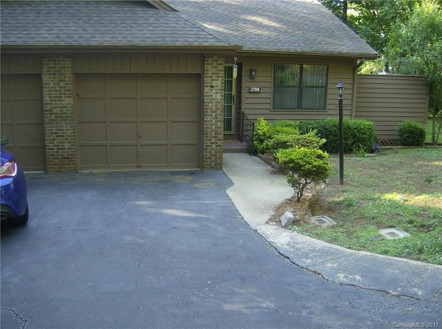 Sold "AS IS" Beautiful Condo near Regent Park. 2 Bedroom 1 bath open floor plan with beautiful carpet and tile flooring.  Garage has been converted into a bonus room. Close to Charlotte and easy access to I – 77 interstate. Fort Mill Schools.