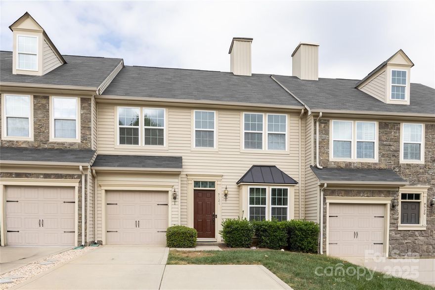 Well maintained home with new paint throughout and brand new HVAC 2025.
Partially fenced rear yard. Beautiful 5" hardwood floors on the majority of the 1st floor.
Boxed Bay window in Dining Room, Pedestal Sink in Powder Room, 42" French Door to Patio. granite Counter Tops, Breakfast area, and Gas stove/ oven, SS appliance. Enormous Master Bedroom with deep trey ceilings and fan. Tiled Master Bath with Garden tub and tiled standup shower, and two Walk-in closets. 2nd floor laundry w/ overhead cabinets. 2 " blinds throughout. Irrigation system in front and rear yards, controlled and paid for by the HOA. Walking distance to all the HOA amenities: Clubhouse, Pool, Fitness Center, Playground, Recreation area w/ volleyball court, Picnic area and Walking trails. Close to the Steele Creek shopping center and restaurant and I-485 for easy access to the city!