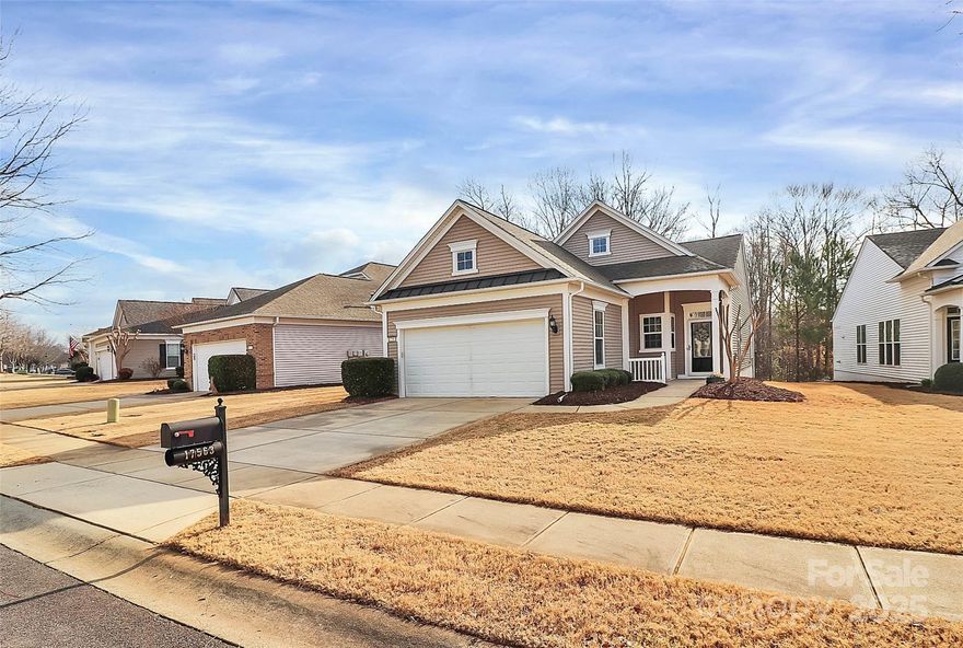 I'm excited to share this fantastic listing with you: a move-in ready 2 bed/2 bath Fox Run home in Sun City!

This home boasts brand new flooring and has fresh paint throughout. Featuring plantation shutters, tile backsplash, kitchen island, pantry, foyer, dining, great room, and sunroom. Rooms flow seamlessly together, offering flexibility for furniture arrangement.

Enjoy your morning coffee in the beautiful sunroom or relax on the deck overlooking the woods. The guest bedroom and hallway bathroom are perfect for overnight guests. The primary suite is located at the rear of the home and includes a walk-in closet and an en-suite bathroom with a glass shower and dual-sink vanity.

Enjoy a vibrant community with amenities including two outdoor pools, an indoor pool, a woodworking/stained glass studio, tennis courts, pickle ball, shuffleboard, bocce, hiking trails, softball, and over 160 interest groups 
and clubs.

Please let me know if you'd like to view or have any questions.