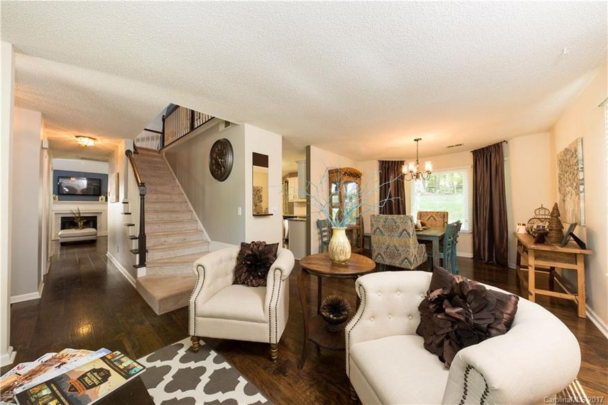 This beautiful 3bd 2.5 bath w/ garage is the one you’ve been waiting on. Step into the kitchen of your dreams with granite counter tops, beautiful cabinets, and fresh paint. Recently renovated bathrooms make this one impossible to pass up. The gleaming hardwoods and open floor plan of the lower level are sure to blow you away. Conveniently located to shopping and restaurants. Stop in to see this one soon, it won’t last long!!