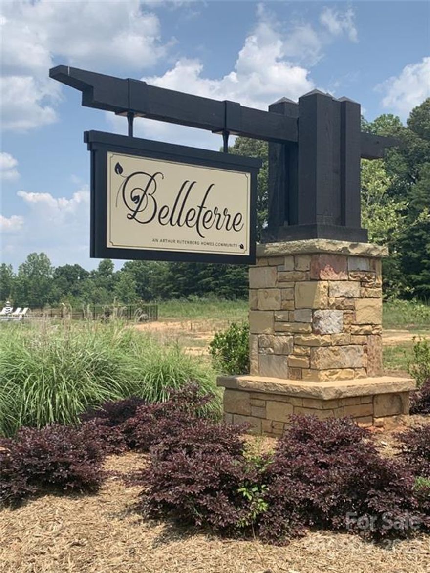 Belleterre Huntersville is a highly anticipated enclave of custom homes in the location you've been waiting for. Lots only for sale at same time as building agreement with AR Homes Monterey Bay Charlotte. Large collection of stunning plans available or design your dream home with our architects. Local team with experience and knowledge in Charlotte area and backing of AR Homes' 65+ years custom building. Wide variety of plan options - Ranch or 2-story available to build on your ideal lot in Belleterre with privacy in this 18-home enclave surrounded by trees.