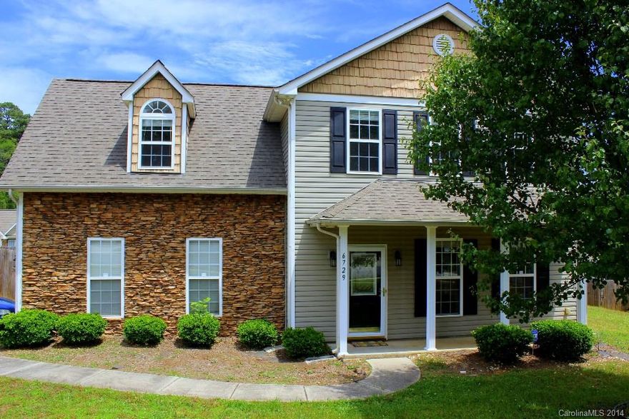This 4 Bedroom home must be seen to be fully appreciated. New laminate flooring, fresh paint and a stone fireplace with gas logs create a tranquil Great Room that is large enough for entertaining. The corner lot offers a large fenced lot with shed, patio and children's playhouse. Updated kitchen with all appliances to remain, including washer/dryer. Jetted tub in master bath suite. Lots of storage. View TODAY!