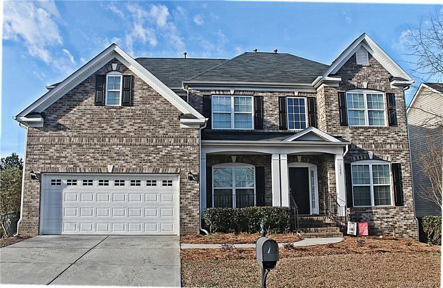 Simply Gorgeous!  This Beautiful 5 Bedroom Brick-Front Home is Nestled in the Heart of Berewick's Thriving Community. Spacious, Open-Floor Plan w/ 2-Story Foyer Features Separate Dining Room, Study & Playroom. Great Room has Gas Fireplace--Awesome for Entertaining! Kitchen has Abundance of Detailed Cabinetry Complimented w/Stainless Steel Appliances & Gourmet-Sized Island. Upgraded Huge, Flat Fenced Backyard w/Celebration-Style Deck, Large Covered Patio, Sprinkler System & Basement. This is It!!