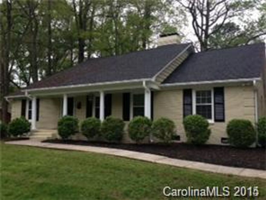 Beautiful SouthPark home on quiet dead end street. All brick, hardwood floors throughout. Kitchen features plenty of cabinet and counter space, high end gas range and large island. Kitchen is open to family room which features fireplace and French doors which lead out to screened porch. Two finished bedrooms upstairs not included in bedroom count or square footage due to ceiling height. this home is in excellent shape and fully updated. New windows, newer roof. Walk to Park Road Park.