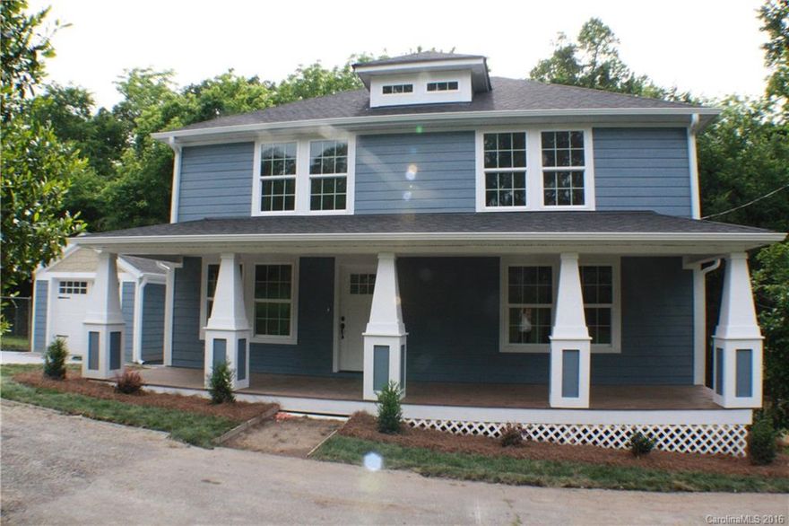 Gorgeous Craftsman style renovation! Walk to downtown Belmont! 4 bed or bonus 2.5 bath. Lots of privacy, no HOA! Relax on the HUGE 350 sq ft new deck and listen to the creek! House gutted to the studs,NEW electric, plumbing,hvac ducts and units. All new insulation, Roof, fiber cement siding, Custom cabinets, upgraded granite countertops, custom tile shower in master, Beautiful finished on site 3/4" hardwoods. Craftsman style molding through out. Storage in basement & under deck. Won't last long!