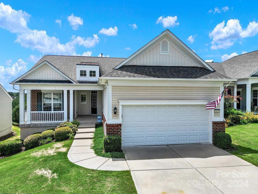 Move-in ready Surrey Crest w/ a sunroom & finished basement, offering maximized living space on both levels! The partial brick exterior & covered front porch offer lovely curb appeal! Interior features: wood flooring in the main living spaces, neutral paint colors, crown molding, & lighted ceiling fans. Enjoy the cozy gas-log fireplace of the great room in the cooler months. The eat-in kitchen features SS appliances, granite counters, tile backsplash, a large kitchen island (w/ bar seating), a dining area, & recessed lighting. The office is great to use for working from home or as flex space. A large sunroom has an abundance of natural light making it a great spot to read a book! Primary suite has a tray ceiling & walk-in closet, and a bathroom w/ a dual sink vanity, soaking tub, & tiled shower. The huge basement offers a living room, bed/bath, flex space, and storage space to suit all of your needs. Enjoy fresh air on the rear deck or the lower level patio! Come see this home today!