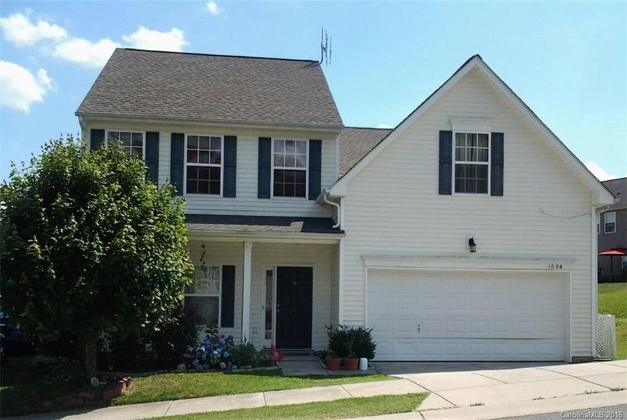 Lovely, two story home, in sought after Crismark Subdivision. Spacious Great and Dining Room...Perfect for entertaining. Kitchen features an island, pantry and breakfast area; and is open to the Great Room. ROOF REPLACED in 2014. ALL NEW AIR CONDITIONING UNIT AND DUCTS in October 2015. Community features two swimming pools, a soccer field, tennis courts. and community center. Close to I-485, shopping, and restaurants. GREAT VALUE.