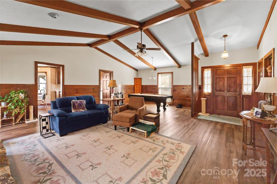 An extraordinary opportunity in the coveted Providence Plantation area—without the restrictions.
This property features NO HOA and no CC&Rs recorded on this specific lot, offering rare freedom and
flexibility in one of southeast Charlotte’s most desirable communities.
Nestled on an expansive and fully flat .81-acre lot, this beautifully maintained 3-bedroom, 2-bath home
provides an exceptional combination of privacy, space, and potential. Large mature trees frame the
backyard, creating an ideal setting for a future flower garden, vegetable garden, or your own personalized
outdoor retreat.
Begin and end your day on the spacious deck, where peaceful views of your private, natural surroundings
make every moment feel serene.