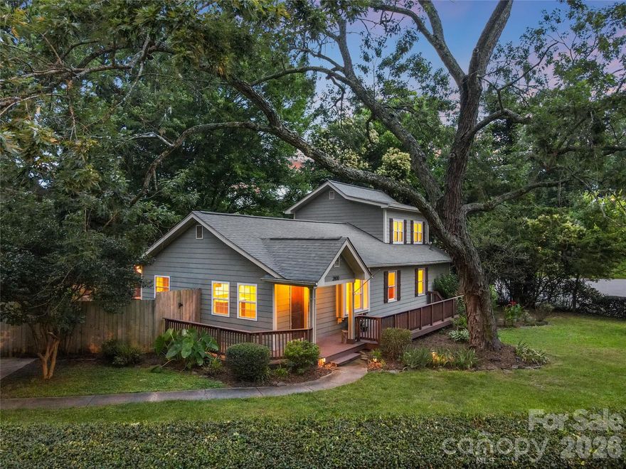 Welcome home to this beautiful 3-bedroom, 3-full bathroom property wonderfully located to enjoy the best of Plaza Midwood and NoDa. Whether you're heading out for dining, shopping, or entertainment, everything you love is just minutes away.

Step inside to an inviting open floor plan designed for both everyday living and effortless entertaining. The updated kitchen flows seamlessly into the main living space, making it ideal for hosting gatherings or enjoying quality time at home with family.

The primary suite features a recently renovated bathroom. Throughout the home, you’ll find hardwood floors that add warmth and character, while brand-new carpet in all bedrooms provides comfort where it matters most.

Outdoor living is just as appealing, with a large front deck perfect for relaxing or socializing, and a quiet back patio that offers a more private space to unwind.

With a new HVAC (upstairs) replaced Dec 2023, primary bath remodeled Sept 2023. Roof (2022), water heater (2019), new water line from street (2020). Crawlspace updates include French drain, sump pump, vapor barrier (2018). New fence (2022), patio/pergola remodel (2020), deck repairs/paint (2022), new gutters / system (2016,2026), extensive interior painting (2023–2025). Transferable termite bond w/ Terminix through Dec 2026. 
you can move in with peace of mind and focus on making this home your own.

Don’t miss the opportunity to own a home that blends comfort, style, and location so perfectly.

Be sure to review all updates! This is truly one of the few turnkey opportunities in Midwood!