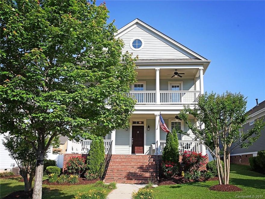 Wonderful Baxter Home with Fenced Back Yard! This beauty is walking distance to the pool! Fresh paint, hardwoods on main, granite counter tops. This quality Saussy Burbank Westover Plan is open and inviting. Fabulous Screened Porch is perfect year round in the Carolinas! Very spacious Detached 3 car Garage! Enjoy the active lifestyle of Baxter's restaurants, shopping, library, parks, and so many amenities! This one won't last long!