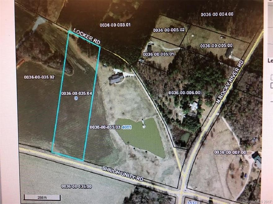 5 acres that fronts on Locker Rd. and Shiloh Unity Rd.  Ready for that new home site...Beautiful county peaceful setting.