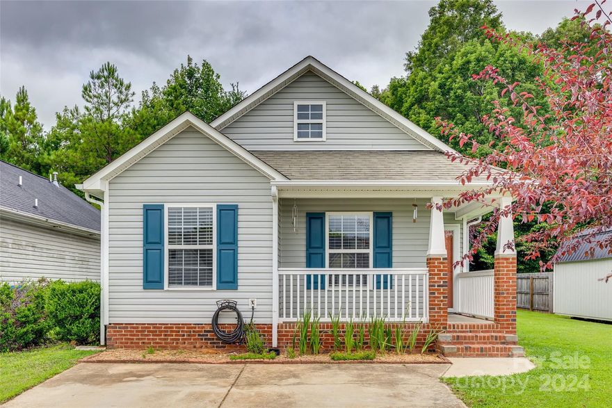 Rare opportunity! Don't miss this well maintained and beautifully updated townhome. This private, peaceful location boasts a covered front porch, FENCED back yard with FIRE PIT and a spacious back patio for entertaining or outdoor dining. Desirable open floor plan features 3 BEDROOMS and 2 FULL BATHROOMS.  The primary bedroom has vaulted ceilings, walk-in closet and an updated ensuite bathroom with a brand new vanity.  It has all the modern features including newly installed HVAC (2021), new dishwasher (2022), new stove (2022), Luxury Vinyl Plank(2022), sliding glass door(w/warranty) and was completely re-piped in 2022. MOST RECENT UPDATES include new electric water heater, new toilets/vanities and fresh paint in July 2024! Home and carpets were professional cleaned in August 2024. This home is truly one-of-a-kind and MOVE-IN READY. No HOA and zoned for South Carolina’s most sought after and top-rated Fort Mill School District. Look no further, Welcome Home!