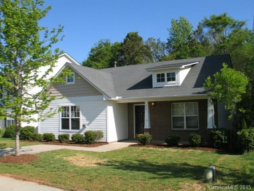 Well maintained ranch with a covered front porch. Fresh interior paint. Spacious Living room and eat in kitchen. Pass through window between kitchen and living room. Vaulted ceiling in living room. Very nice size master suite with 2 closets and a private bath. The back yard backs up to a wooded area and the patio has been expanded to 16'X 20'. Plus a storage room on back of home. Great location easy access to Brookshire and I-85.