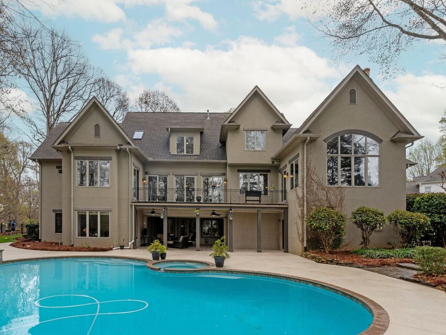 Stunning home tucked into Firethorne Country Club on the most panoramic hole looking down the fairway on a private cul-de-sac.  Prepare to be wowed with the gorgeous feel living in this home provides.  Step inside and stroll through the well laid out main level and the spectacular kitchen renovations that await you in this chef's dream kitchen!  Private owner's retreat on the main level with easy access to the terrace overlooking the pool and the fairway.  Upstairs features 4 en-suite bedrooms with their own private baths and spacious closets, large loft, second laundry room, plenty of storage and a walk-in-attic.  The walk-out basement is set to entertain you and to keep you fit with home gym, potential movie room, guest room, hidden wine room, and stunning views to the pool and golf course!  Recent updates in addition to the fabulous kitchen include pool renovations for you to enjoy, both water heaters and two A/Cs.  Firethorne Country Club membership required for homeowners.