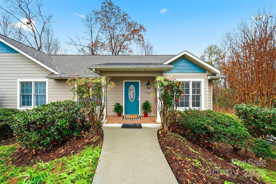 LOCATION! Close to Granite Falls Recreation Center, Granite Falls schools, South Caldwell Highschool, HWY 321, and restaurants/grocery/gas. Fall in love with this one owner home in a cul-de-sac as soon as you drive up and see the scalloped trim, neat landscaping, and dreamy walkway. Step into a well-sized foyer that leads to vaulted ceilings in the living room with a gas log fireplace. Enjoy both a formal dining room and a cozy breakfast nook for more casual dining. If you want a generous-sized kitchen, tucked away with ample cabinet space for storage, you have found it! There are two bedrooms and a hall bath plus a large primary ensuite all on the main level. Large primary closet!! A screened back porch connects to a covered porch with steps that go down to the fenced portion of the back yard. In the basement, options are endless. Create the space you envision and add to your living space at your own pace.  Pre-listing inspection available! Structural Letter available! Nearby recreation center ball games or swim meets and South Caldwell games may be heard from the property.