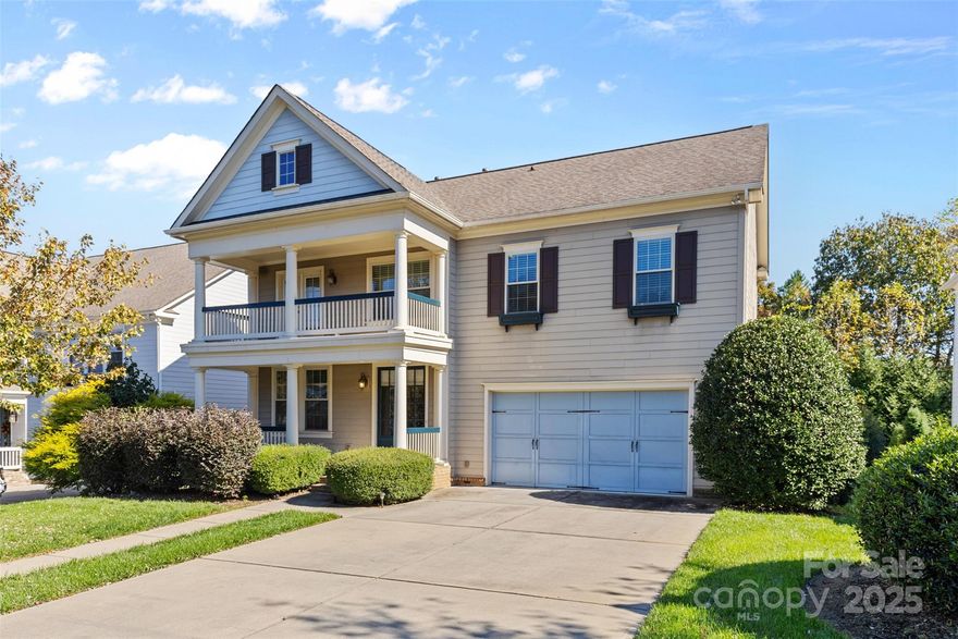 Welcome Home! Built by renowned John Wieland Homes, this 4-bedroom + large bonus room, 3.5-bath beauty offers timeless craftsmanship, thoughtful design, and a lifestyle that feels like vacation every day. Step inside the spacious foyer and be greeted by elegant wood floors, a private office, and a formal dining room perfect for hosting. The open-concept living area features custom built-ins, a cozy fireplace, and a seamless flow into the chef’s kitchen—complete with stainless steel appliances, granite countertops, and custom cabinetry. The MAIN FLOOR PRIMARY SUITE is a true retreat with an ensuite bath and the convenience of main-level laundry. Walk out from the living area onto brand new decking that overlooks a private, fenced backyard—ideal for relaxing or entertaining. Upstairs, you’ll find bedrooms 2 and 3 connected by a Jack & Jill bathroom, plus a fourth bedroom with its own ensuite full bathroom, located off a spacious bonus/flex room—perfect for movie nights, playroom, or guest suite. Residents of Bridgemill enjoy resort-style amenities including two pools, a fitness center, tennis, pickleball, basketball, and volleyball courts, plus parks and sidewalks that wind through this vibrant community. All of this, just minutes from Indian Land’s shopping, restaurants, and award-winning schools! Don’t miss your chance to live in one of Indian Land’s most desirable neighborhoods—schedule your showing today!