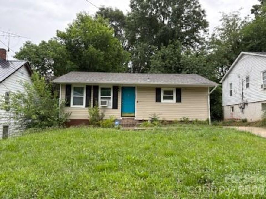 Ready to take on a full renovation project? This 2 bedroom, 1 bath home is ready for someone to bring it back to life. Detached storage shed included.
Please note listing agent cannot represent buyers. Please reach out to any agent of your choice for questions or to schedule a showing. Listing agent and seller are only available Monday-Friday 8:30 am-5:30 pm. Property needs a lot of repairs, please use caution when viewing.

Deferred maint/plumbing/electrical issues. Water intrusion in basement No heat source, structural/foundation issues as right wall is bowing. Active carpenter bees. Fungal/mold growth throughout basement.