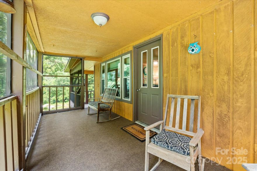 Nestled in the tranquil embrace of the Smoky Mountains, this charming home offers a serene escape with breathtaking views. Perfect as a second home or an investment property, it has a successful track record as a short-term rental and furnishings are negotiable.   Despite its peaceful seclusion, the location is conveniently just 8 min. from I26, providing easy access to vibrant locales such as Asheville & Weaverville. Outdoor enthusiasts can delight in the wraparound porch, pasture views, a cozy patio fire pit.    Plenty of room for storage in the unfinished basement and nearby storage building.  The area is rich with attractions, including the Biltmore Estate, numerous parks & the Appalachian Trail, ensuring there's always something to explore.  A stock feed trout stream is just minutes away.  Whether you're into skiing at Hatley Pointe Ski Resort or enjoying the arts in Asheville, this home offers the perfect blend of solitude & adventure, making it an ideal retreat for relaxation and exploration alike.   The seller has prewired for a hot tub.  Potential to convert the dining room into a 3rd bedroom.  Unfinished basement offers opportunity to increase living area.  Don't miss out on this one!