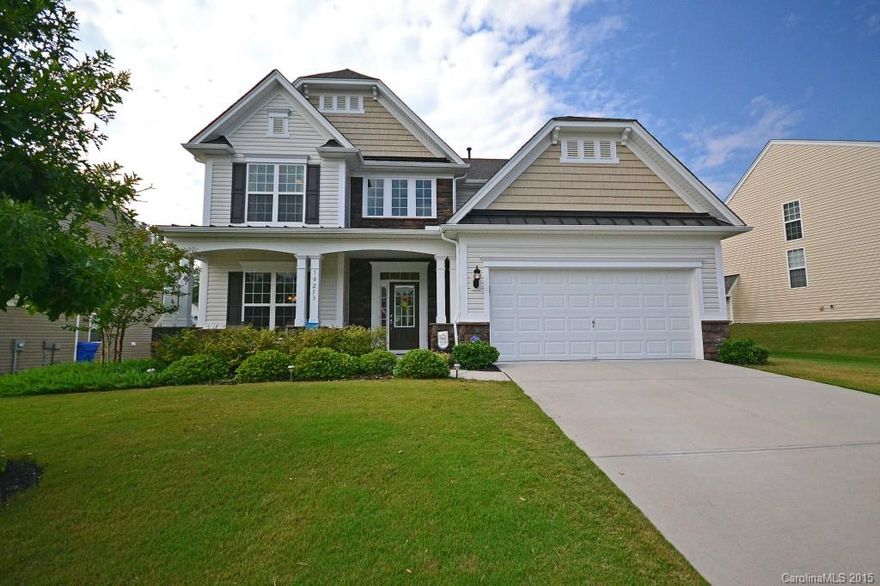 Beautiful Braxton model home in the sought after community of Belair At Carolina Lakes. This home features 4 bedrooms and 3 full baths. Guest bedroom and full bath on main level. Kitchen has gas cooktop, granite and plenty of cabinet space. Spacious second floor bonus room and master suite with dual sinks, garden tub and separate shower. Backyard is level, fenced and has storage shed. Close to shopping/dining and uptown Charlotte.