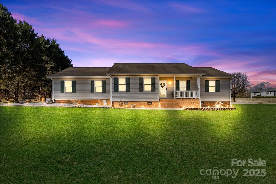 Welcome to 135 Rumple Hills Road, Statesville, North Carolina!
Nestled in the serene community of Lippard Springs, this charming 3-bedroom, 2-bath ranch/ 2 car garage offers the perfect blend of comfort and functionality. Situated on a spacious .57-acre level lot, this property is thoughtfully equipped with RV parking, supporting electrical hook-up, and an outbuilding with electric—ideal for a variety of uses. Step outside to unwind on the back deck, where you can soak in the breathtaking western sunsets and embrace the tranquility of your surroundings. Home is being sold 'AS IS'. Don’t miss this opportunity—schedule your private showing! FULL INSPECTION & SEPTIC REPORTS AVAILABLE UPON REQUEST.