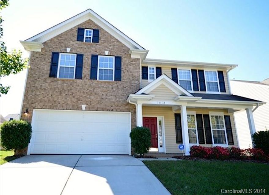 This lovely home is Move-in ready w/NEW Paint through main level/hallways & in a Side-walk, well manicured & established neighborhood! Every room is HUGE w/ample storage & Natural Light throughout including a double closet in the Master Suite! Boasts an Expansive family room w/dentil molding & cozy fireplace. Located minutes from UNCC, Lowes Motor Speedway, Reedy Creek & Frank Liske Parks. Enjoy nearby shopping at Concord Mills and Ikea. Tee off at any of the multiple surrounding Golf Courses.