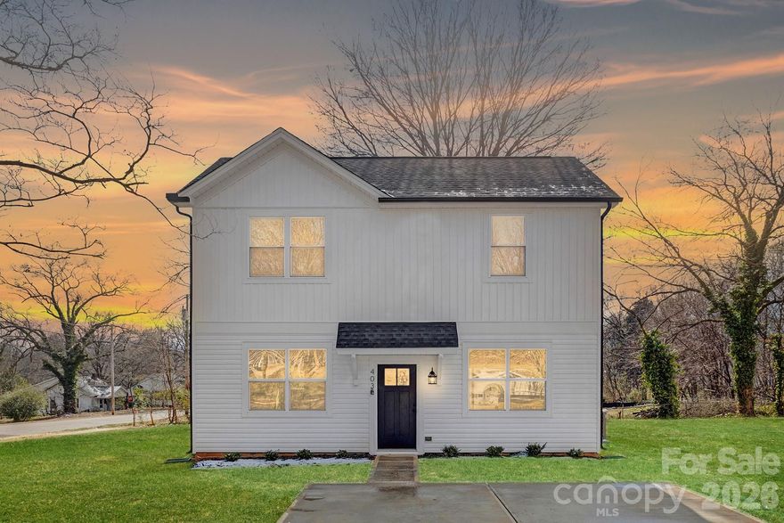 Now offering move in ready packages - refrigerator, washer, dryer & blinds! Qualifies for 100% Financing and $10,000 in Closing Costs! Or Builder/Lender offering 2-1 Rate Buy Down (rates in the 4's). ONE of THREE Stunning move in ready new construction 3 bedroom single family home located minutes from downtown Statesville. Open floorplan featuring 9 foot ceilings on both levels and luxurious finishes such as quartz countertops, white shaker cabinetry with soft close doors and dovetail drawers, subway tiled backsplash, and pendant lighting. Turnkey move in ready home perfect for first time buyers and investors. Loaded with upgrades including white oak luxury vinyl plank flooring, Pella windows and doors, stainless steel appliance package, large pantry, Moen plumbing fixtures and black hardware. Primary suite offers a spacious walk in closet and ensuite bath with shower. No HOA or rental restrictions, can be used for short term, mid term or long term rental. Builder warranty included.