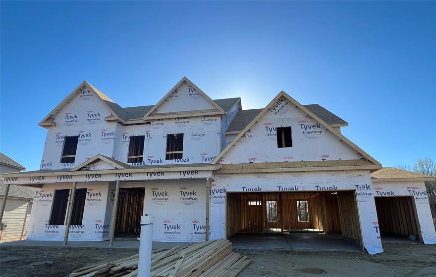 MLS # 3934341 Summer Completion! The Belmont is a beautiful two-story home featuring an exquisite first floor with a gourmet kitchen complete with a luxurious food-prep island and butler’s pantry. An exceptionally spacious plan, the first floor also includes a guest suite at the rear of the home, a laundry room, and a study off the entrance foyer. On the second floor, unwind after a long day in a luxurious owner’s suite that is packed with extras including a soaking tub, shower, dual sinks and a large walk-in closet. There are also three more secondary bedrooms with two full baths and a game room upstairs. Structural options added at 2361 Excalibur Drive include: tray ceilings, 3 car garage, game room, shower ledge at owner's suite, study, covered outdoor living, additional windows, fireplace, garage sink, butler's pantry and gourmet kitchen.