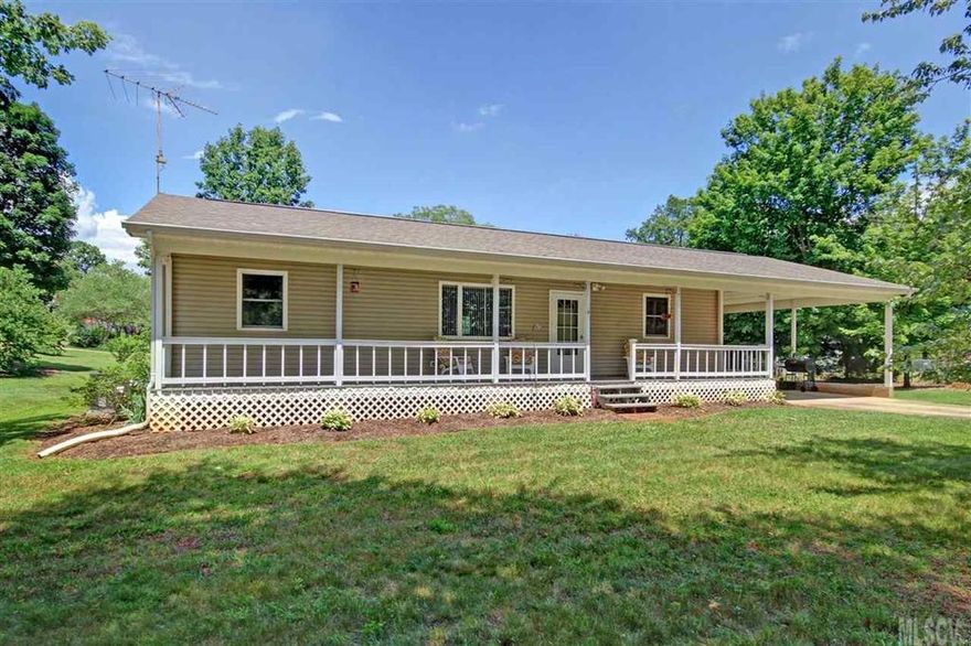 Whether buying for the first time or downsizing to suit your needs,this home deserves a look! Large covered front porch overlooks shaded yard.Open living space perfect for spending quality time together.Large BRs! HVAC and water htr approx. 3 yrs old! Utility rm AND laundry closet.Large back yard.Close to parks,recreation,medical and interstate access!