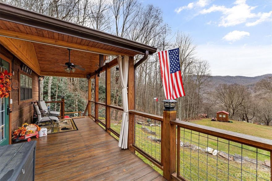 Have You Been Searching for a Nice Tiny Home Log Cabin with Usable Acreage, Mountain Views and a Rushing Stream? Well it's Finally Available! Allow us to Introduce you to The Lazy Bear Cabin, a Quaint, Low Maintenance Homestead Nestled Among 317 Acres of Conservation Area Ensuring Your New Lifestyle will Never Be Encroached Upon. Enjoy End of the Road Privacy While You Lose Yourself in Your Garden, Relax by the Fire Pit While Listening to the Sounds of the Rushing Creek or Let Nature Lull You to Sleep in Your Hammock. This Mountain Home has Been Lovingly Cared for and Meticulously Maintained. The Property also Features a Hay Shed and Enclosed Storage Building for all your Equipment and Storage Needs. Sold Turn Key Furnished. Immerse Yourself in the Wonder of Nature. The Mountains are Calling... Are You Listening?