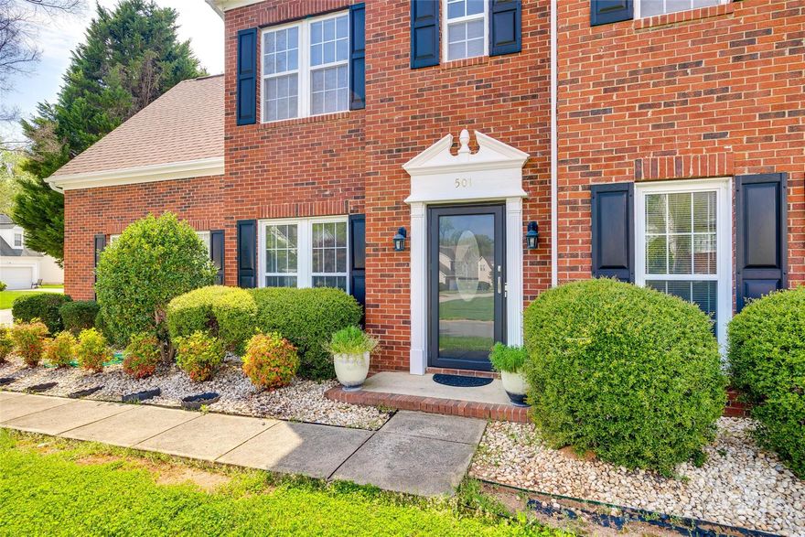 Welcome to Knightsbridge, where your dream home awaits your personal touch! This charming residence, nestled on a corner lot within a cul-de-sac, offers an incredible opportunity to create a space tailored to your style. With a spacious layout including a formal living/office area, dining room, kitchen, breakfast nook, and cozy living room with a fireplace, the potential is endless for effortless entertaining. Upstairs, four bedrooms provide versatility, with the option to use the fourth as a bonus room. The primary bedroom features tray ceilings and an en-suite bathroom. Outside, the large backyard, with a shed, offers a peaceful retreat. Community amenities include clubhouse, pool, playground, tennis/pickleball/basketball courts. Conveniently located near highways, shopping, dining, and the airport in the award-winning Fort Mill School District. Schedule a showing today!