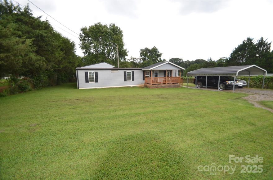 Great opportunity for an affordable place to either call home or for an investment. Covered front porch along with a generous sized yard to enjoy the outdoors. 2 car carport for convenient parking, and a detached storage building to keep everything organized!