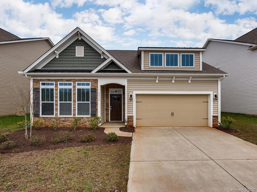 VACANT and staged!  Please visit the interactive 3D floorplan at https://my.matterport.com/show/?m=jzrhMX8wYua to see this practically new Azalea floorplan in popular Berewick.  Open floorplan featuring the master bedroom on the main level with upgraded master bath including upgraded luxury shower. Gorgeous kitchen with stainless steel appliances, grey toned cabinets, huge granite island with tons of space for counter-top seating along with a breakfast nook.  Interior totally repainted, neutral, bright and airy with hand-scraped, wide plank hardwoods throughout the main living areas.  Large great room with a beautiful stone fireplace with gas logs.  Upstairs offers a full sized bedroom, private bath and large bonus room.  Outside you have a cozy screened porch off of the breakfast and stone paved patio.  Great community with sidewalks, tennis, pool, clubhouse and recreation area.   All new interior paint, brushed nickel lighting and fixtures.  Move in ready.