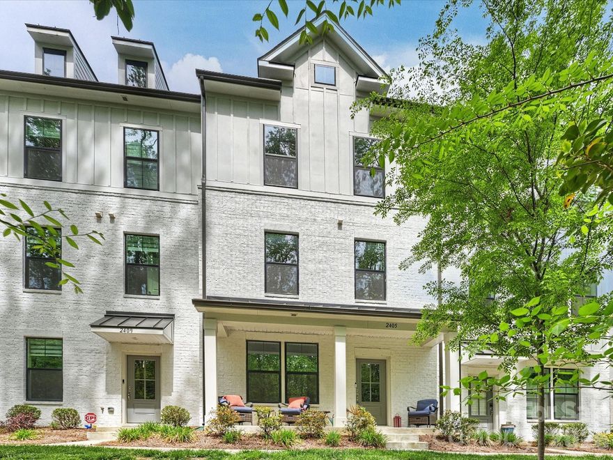 Welcome to The Townes of Cotswold—where comfort, style, and convenience come together in this beautifully maintained, like-new townhome. Owned by just one owner, this turnkey property stands out with a premium lot that backs to a wooded area, offering rare privacy and a peaceful setting.

A charming front porch welcomes you home, while inside you'll find upgraded luxury vinyl plank (LVP) flooring throughout—completely carpet-free for a clean, modern feel. The entry level features a versatile bedroom or office space, a full bath, and access to a spacious two-car garage.

The main floor is designed for both everyday living and entertaining, with a bright, open layout that includes a stylish kitchen with a large island, a dining area that opens to a private deck, and a comfortable family room.

Upstairs on the third level, the primary suite offers a relaxing retreat, complemented by two additional bedrooms and a conveniently located laundry closet.

Located in one of Charlotte’s most desirable and rapidly growing areas, this home offers unbeatable convenience to shopping, dining, and daily essentials—making it the perfect place to call home.