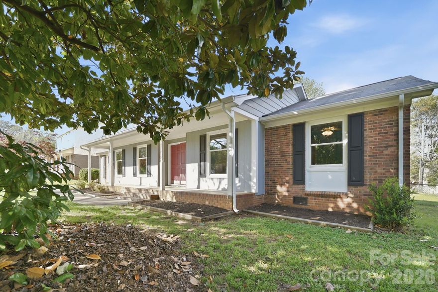 Move-in ready, updated, and NO HOA!

This 3 bed, 2 bath ranch has been refreshed where it counts with an updated kitchen, renovated bathrooms, and fresh paint inside and out.

The fully fenced backyard offers plenty of space to enjoy, plus a 2022 barn with solar power—perfect for a workshop, gym, or extra storage.

Located just minutes from 485, shopping, and dining, this home makes everyday living easy.