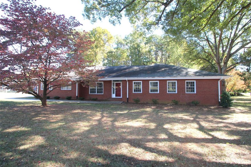 Spacious ranch home with everything you could ask for. This 4 bedroom, 3.5 bath house sits on 1 acre in the heart of Kings Mountain. Home features a large kitchen, family room, dining room, sunroom and mudroom.  There is plenty of storage.  This is a great location for making life convenient for your family. The house has an open concept with the perfect backyard for whatever you are looking for.  Convenient to schools, grocery and hospital. Easy commute to Charlotte.  If you Buyer needs a lot of room this is it.